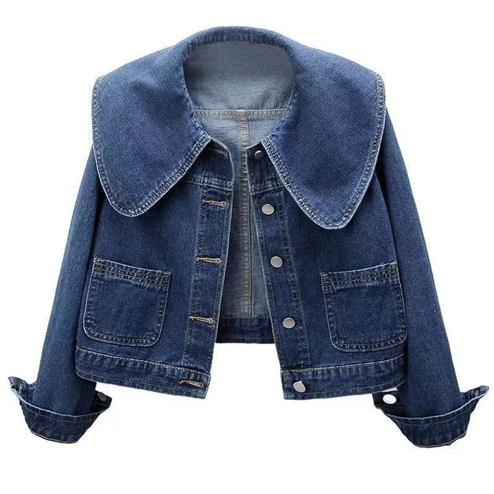 Vittoria Denim Crop Coat