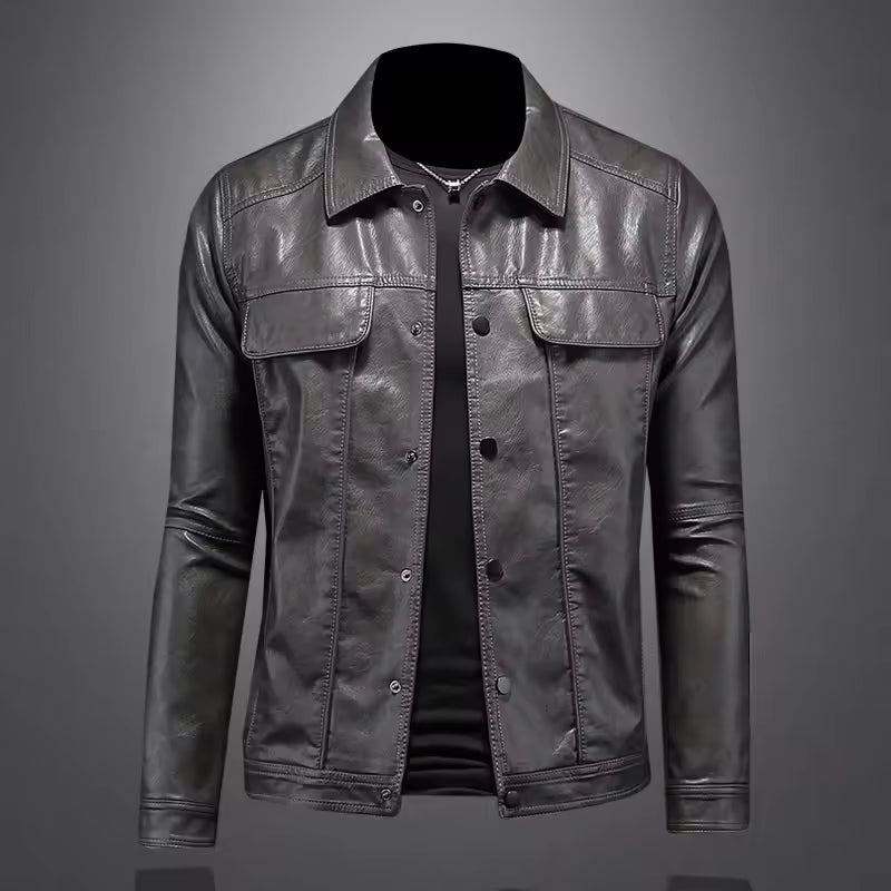 Zanetti Leather Jacket
