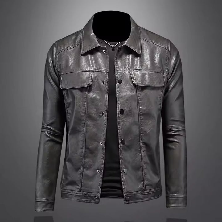 Zanetti Leather Jacket