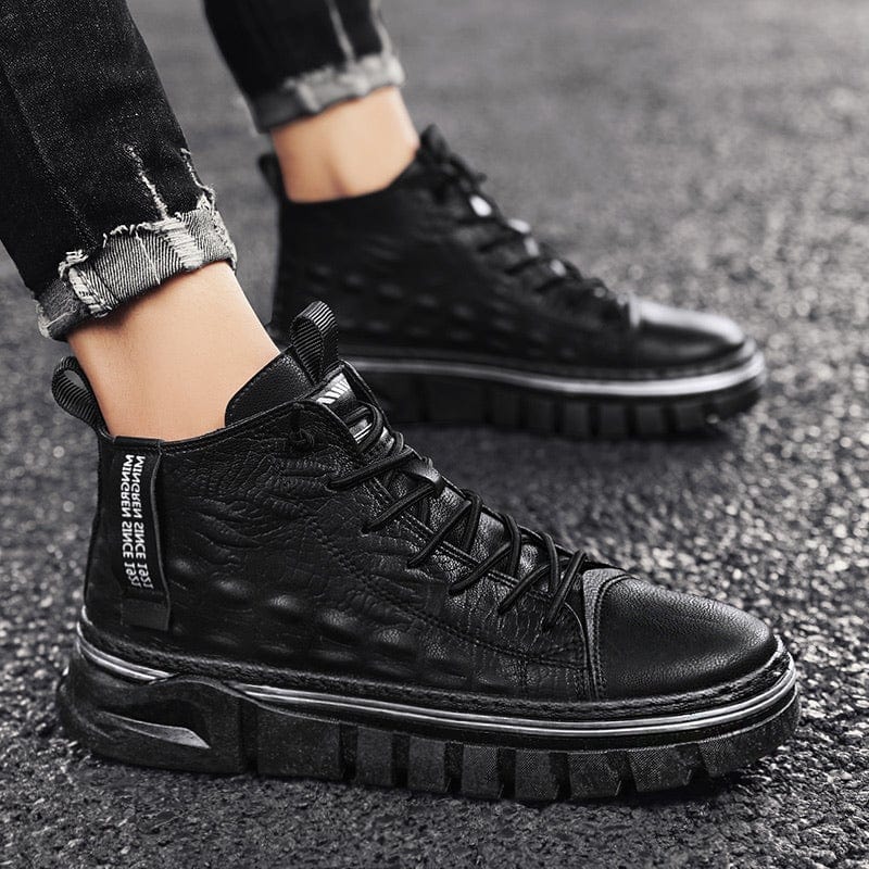 Mingren Leather Sneakers