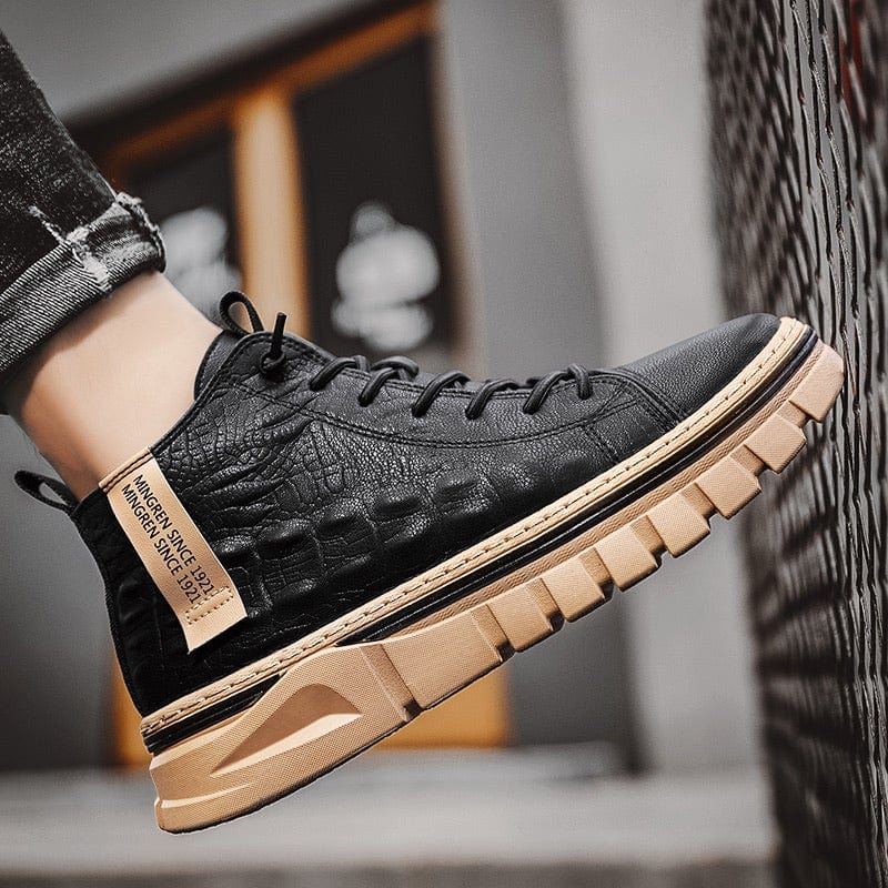 Mingren Leather Sneakers
