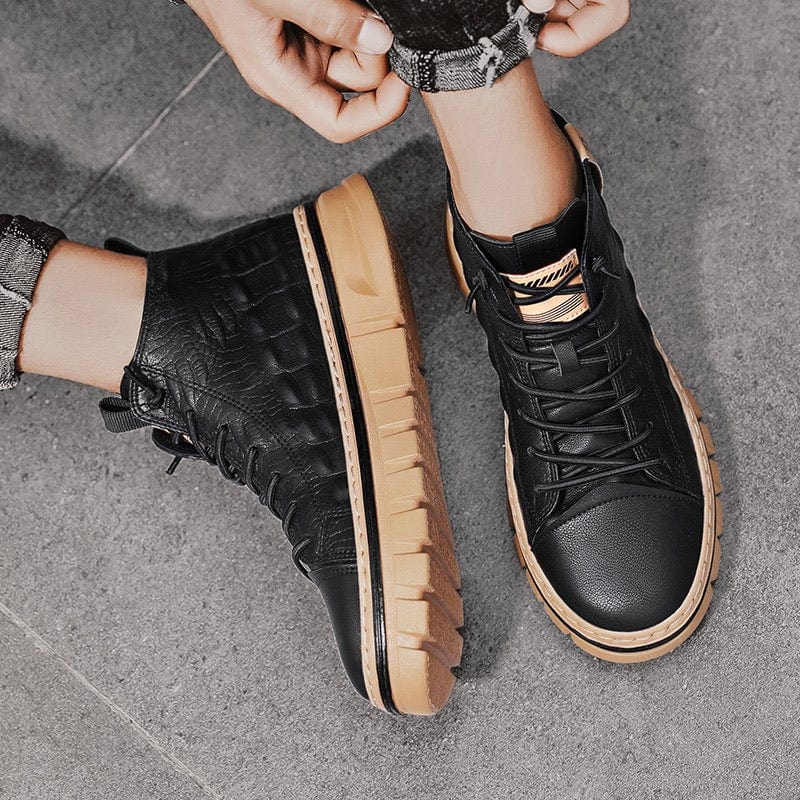 Mingren Leather Sneakers