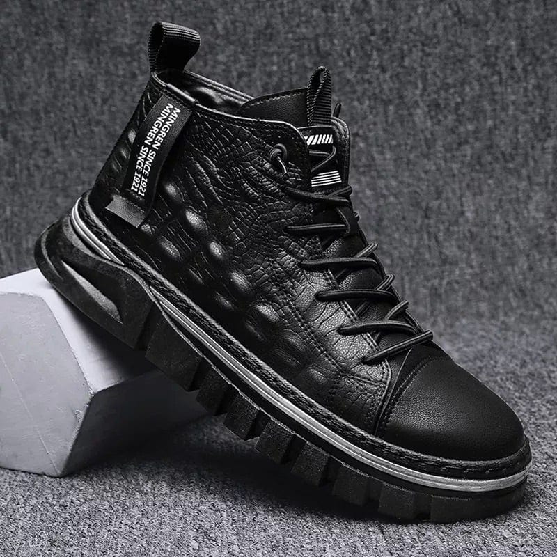 Mingren Leather Sneakers