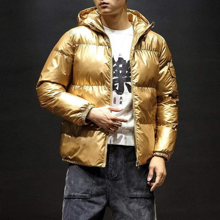 Glossy Puffer Jacket