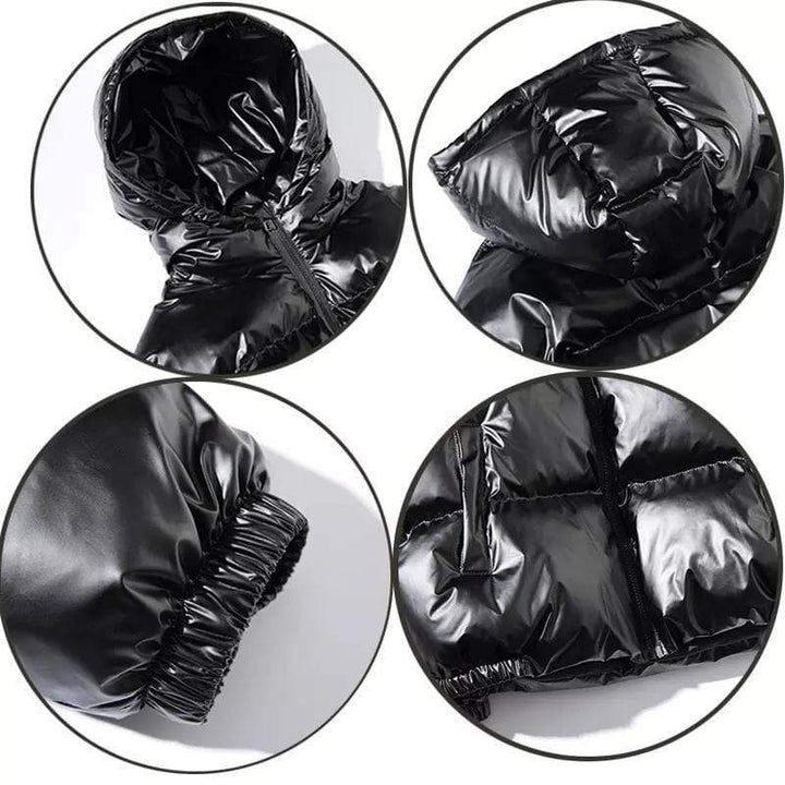 Glossy Puffer Jacket