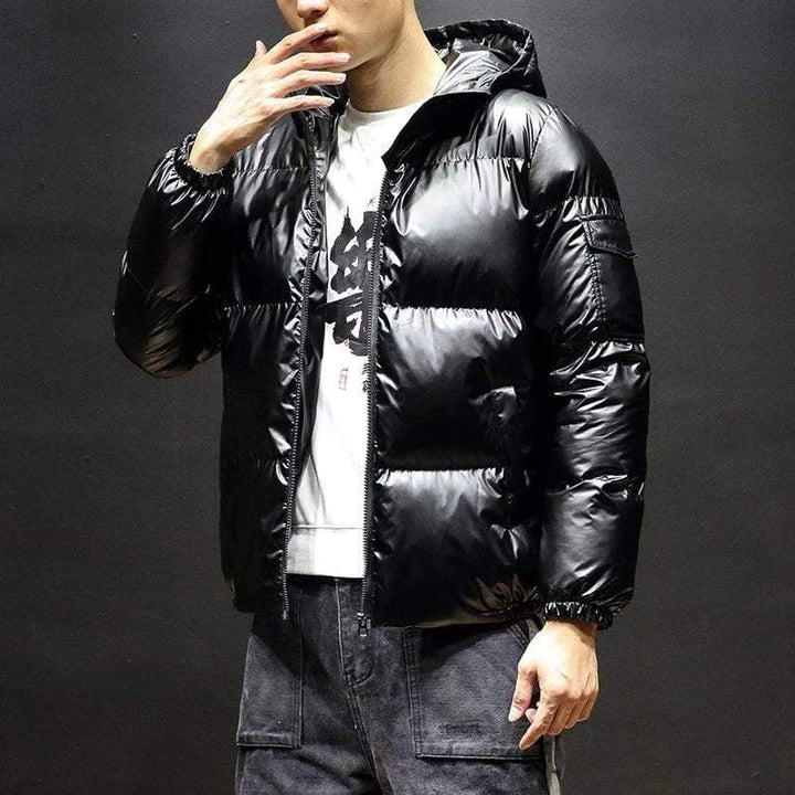 Glossy Puffer Jacket