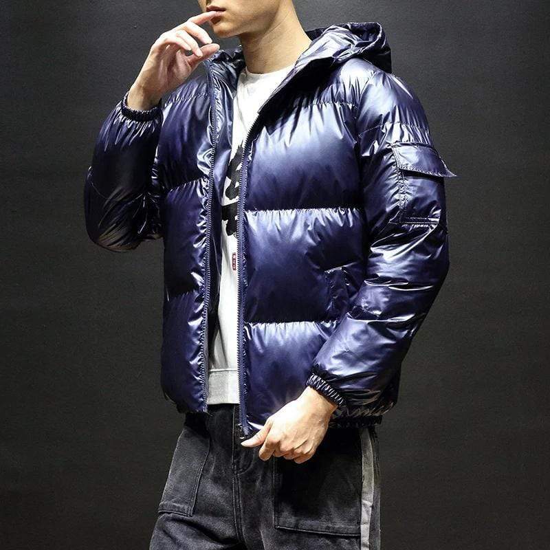Glossy Puffer Jacket