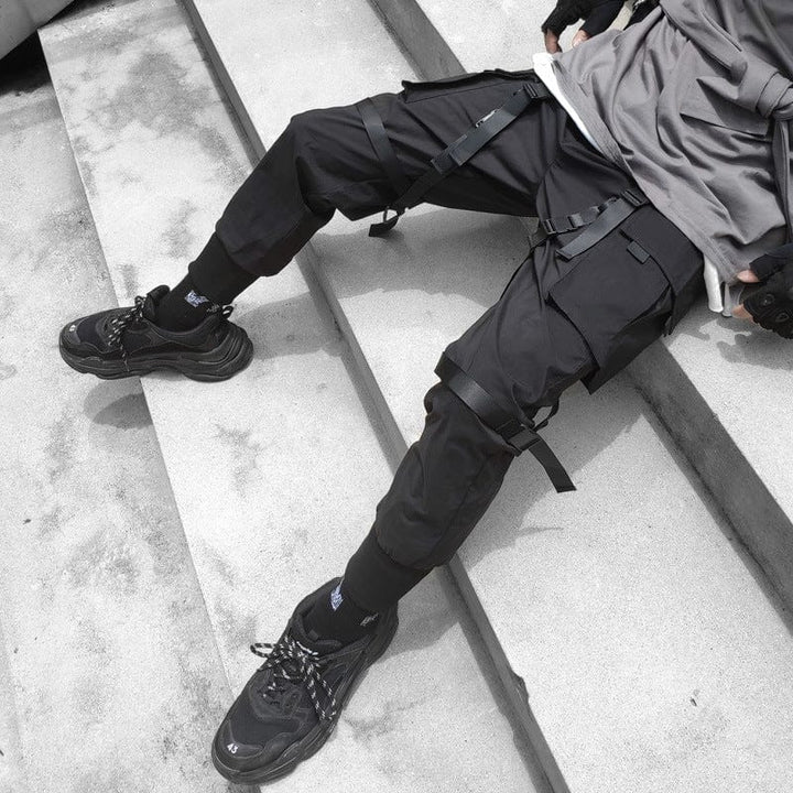 Obsidian Strap Cargo Pants