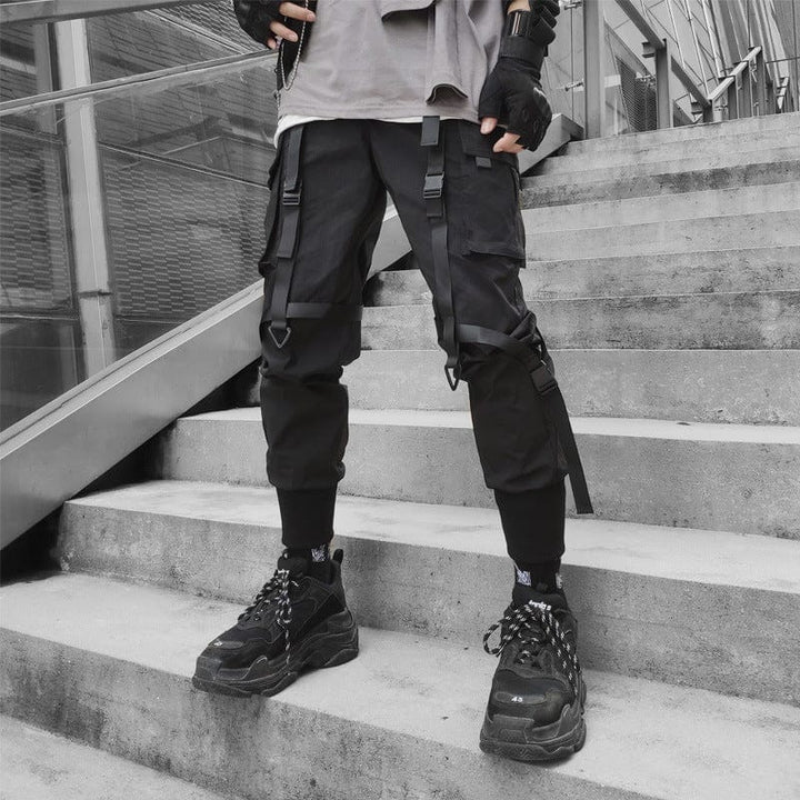 Obsidian Strap Cargo Pants