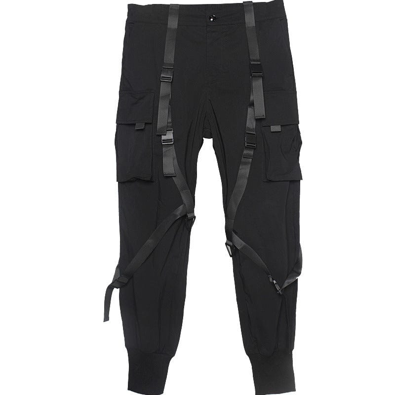 Obsidian Strap Cargo Pants