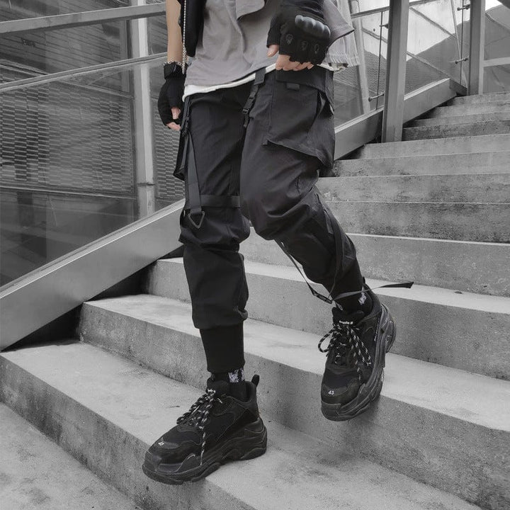 Obsidian Strap Cargo Pants