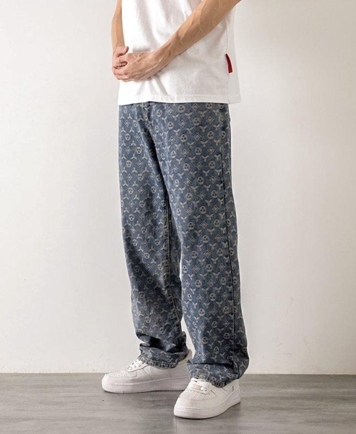 JACQUARD JEANS