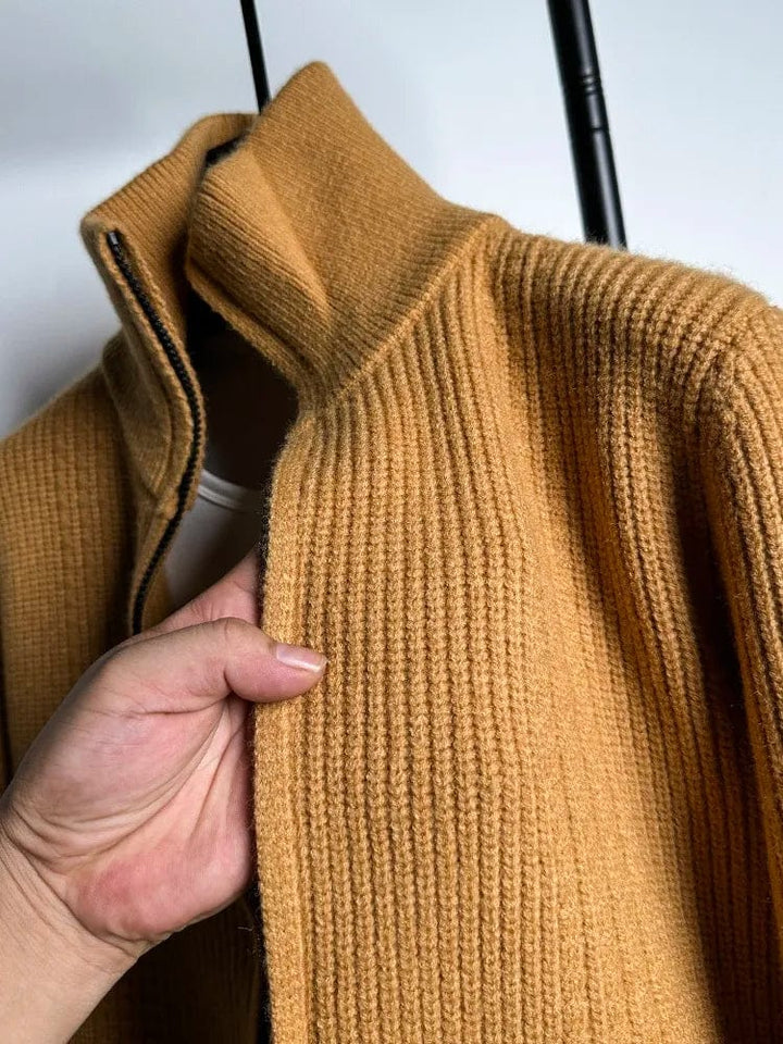 Semero Zipper Cardigan