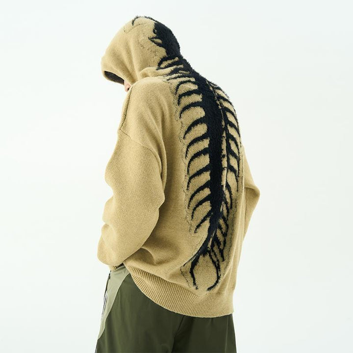 Knitted Millipede Hoodie