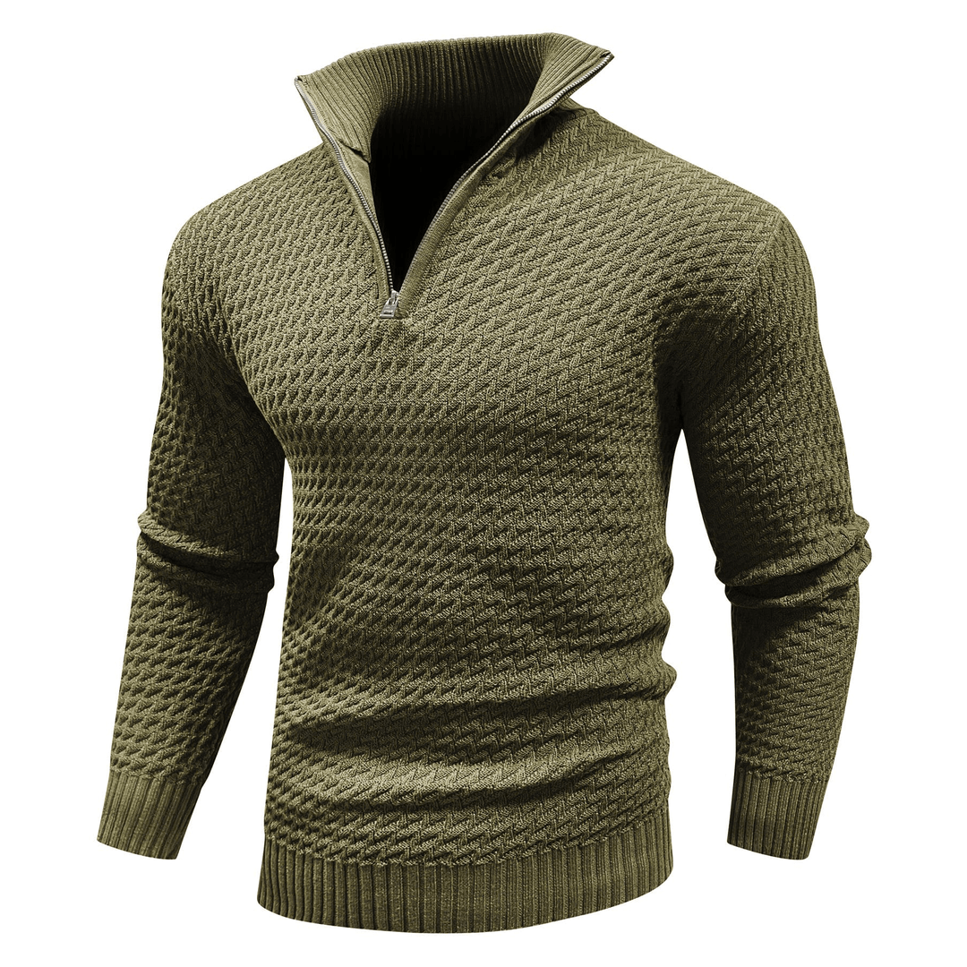 Charlie Premium Knitted Quarter-Zip