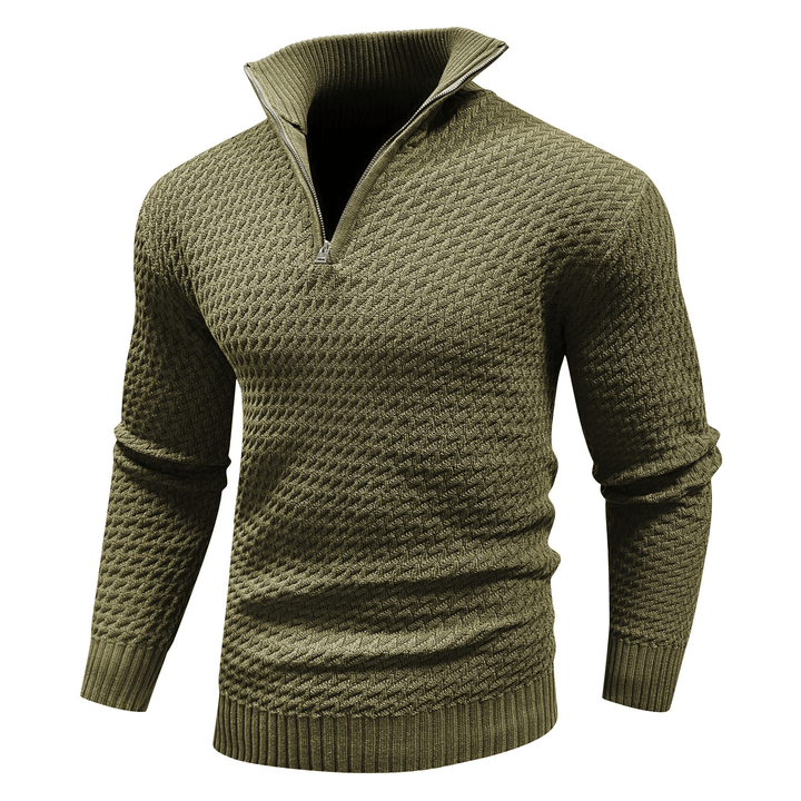 Charlie Premium Knitted Quarter-Zip