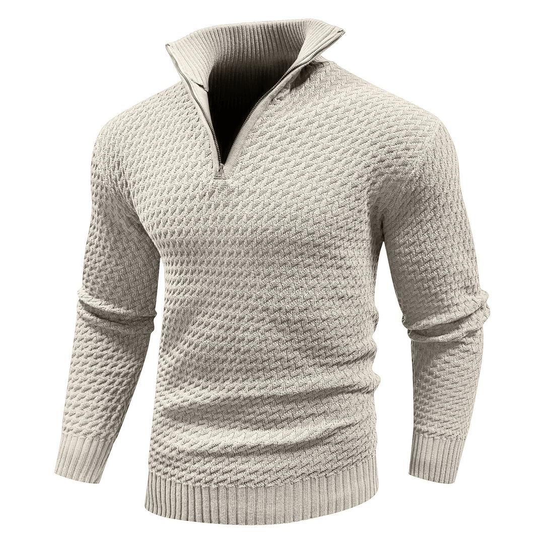Charlie Premium Knitted Quarter-Zip