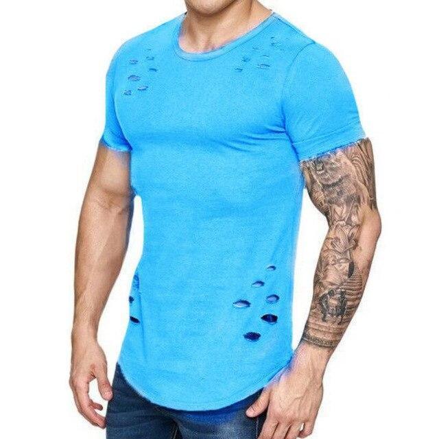 Hole Design T-Shirt