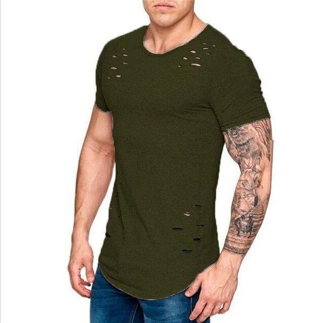 Hole Design T-Shirt