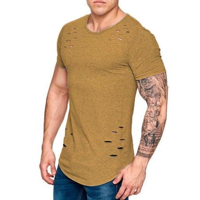 Hole Design T-Shirt