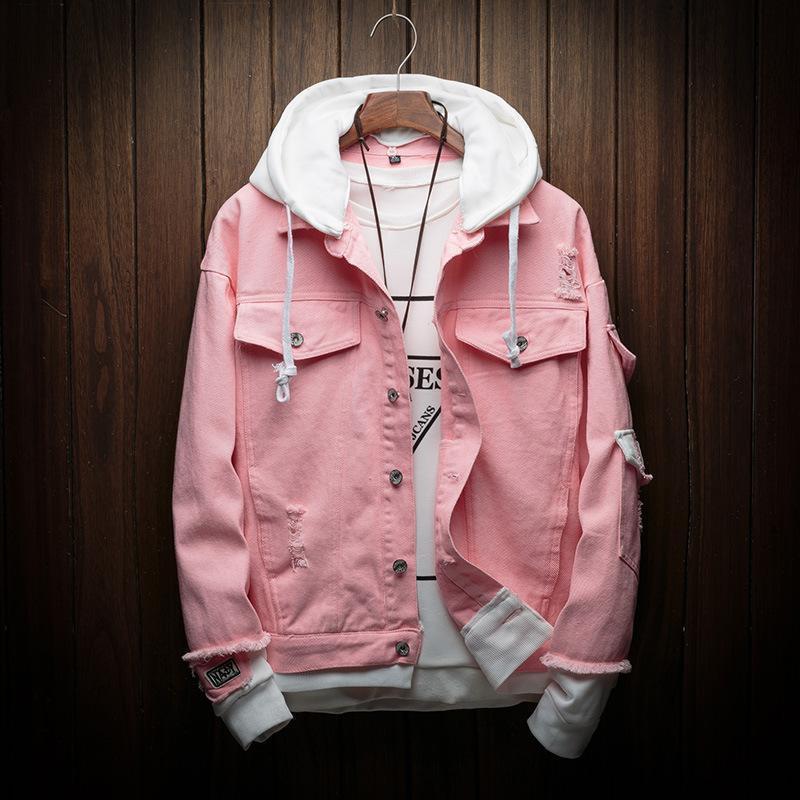 Denim Hooded Jacket