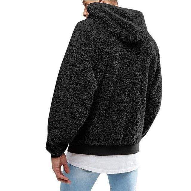 Plush Hooded Sweatshirt