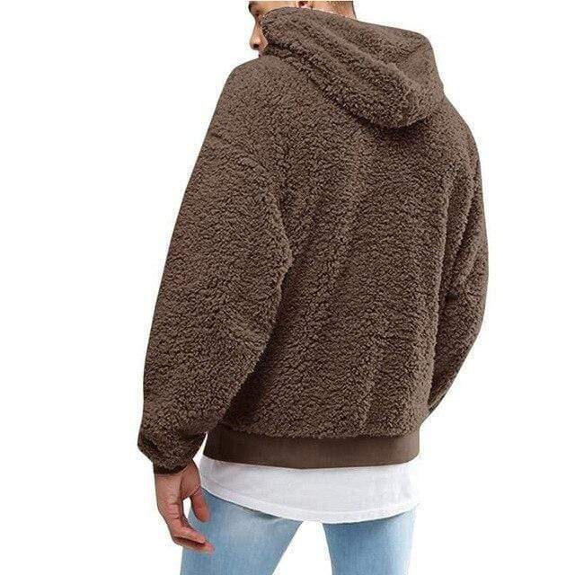 Plush Hooded Sweatshirt
