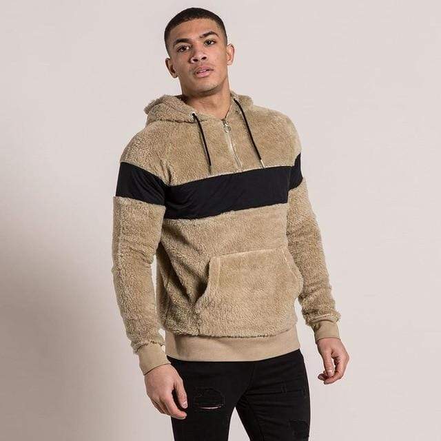 Quarter-Zip Fleece Hoodie