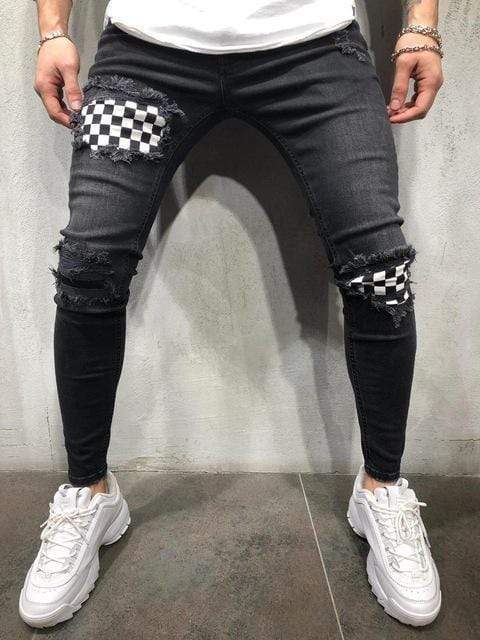 XCHEQUERED Jeans