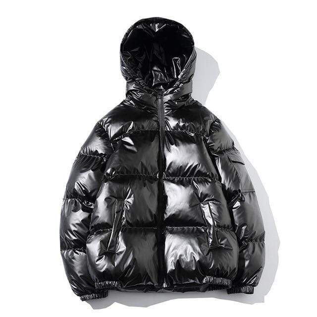 Glossy Puffer Jacket