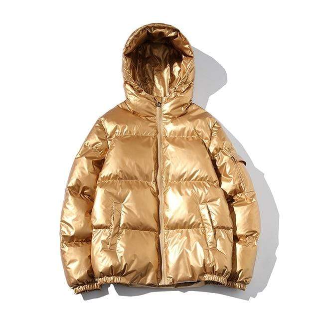 Glossy Puffer Jacket