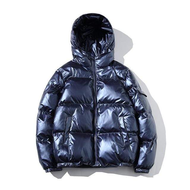 Glossy Puffer Jacket