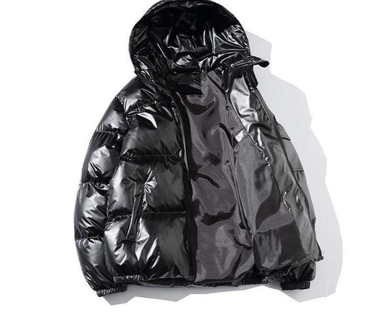 Glossy Puffer Jacket