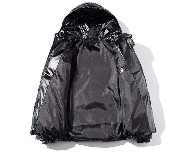 Glossy Puffer Jacket