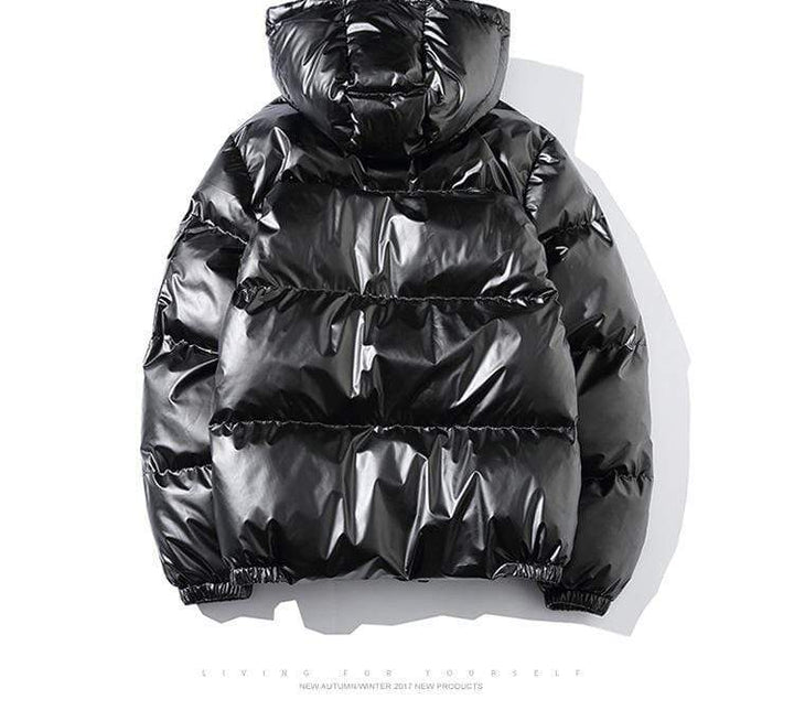 Glossy Puffer Jacket