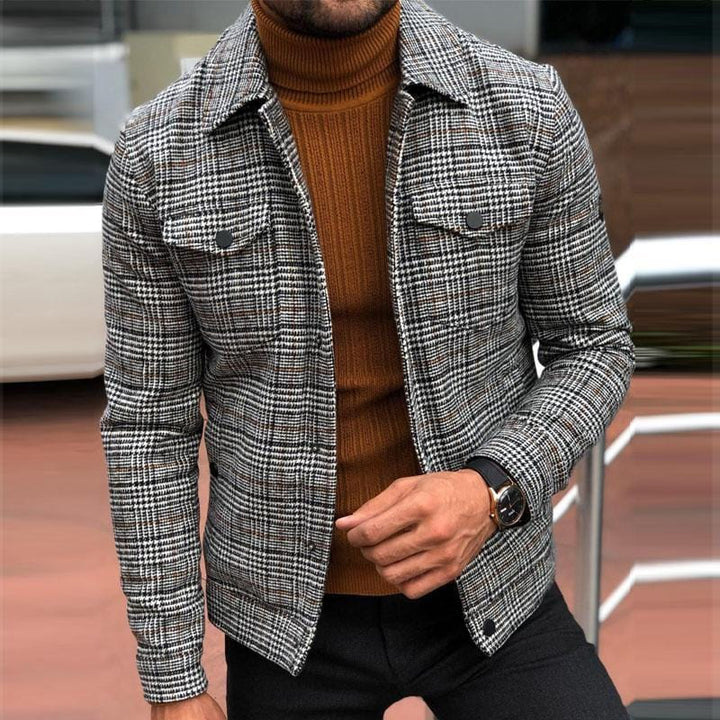 Benetto Plaid Jacket