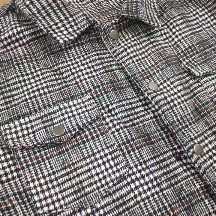Benetto Plaid Jacket