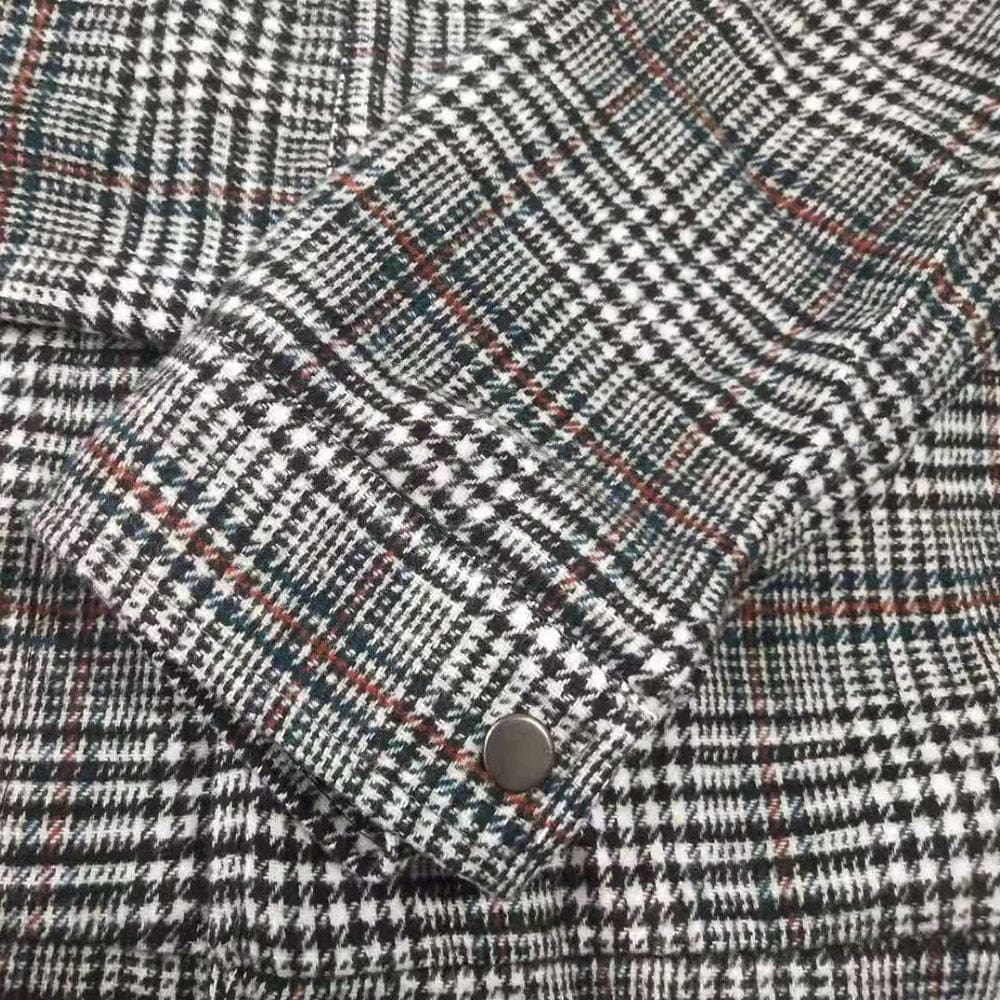 Benetto Plaid Jacket