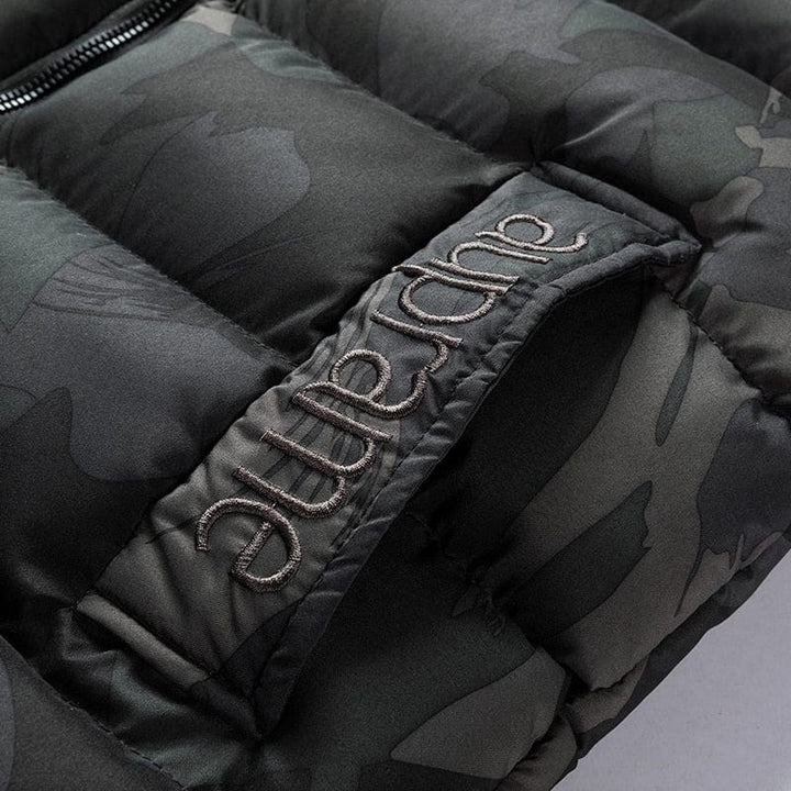 Camouflage Down Vest
