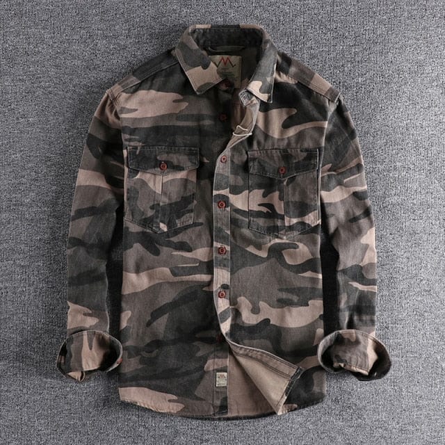 Nolan Camouflage Shirt