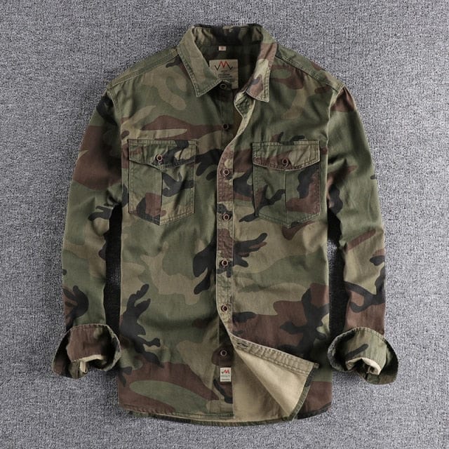 Nolan Camouflage Shirt