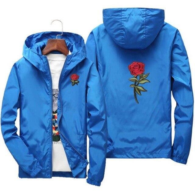 Rose Windbreaker