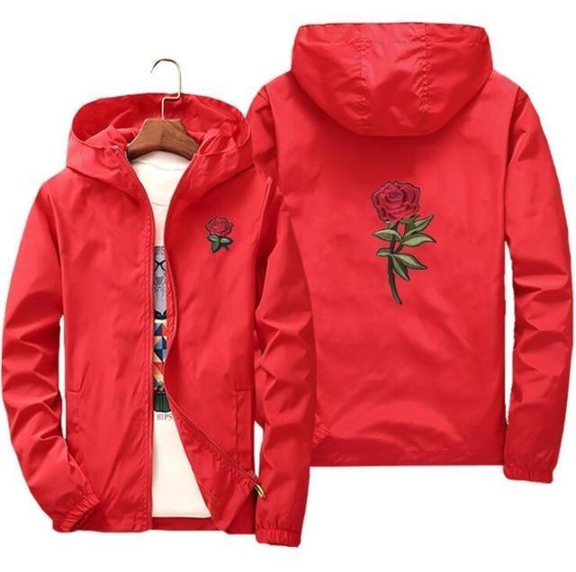 Rose Windbreaker