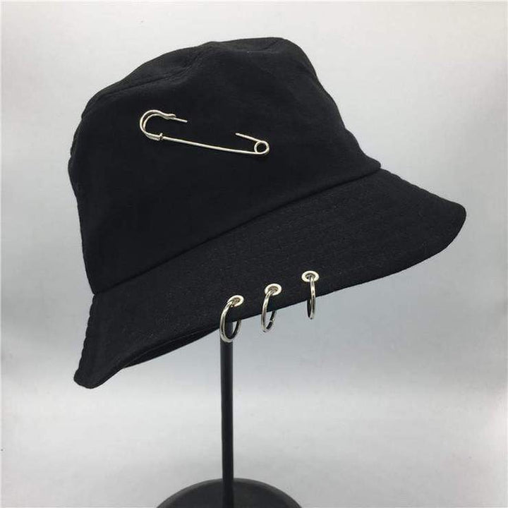 Pin Rings Bucket Hat