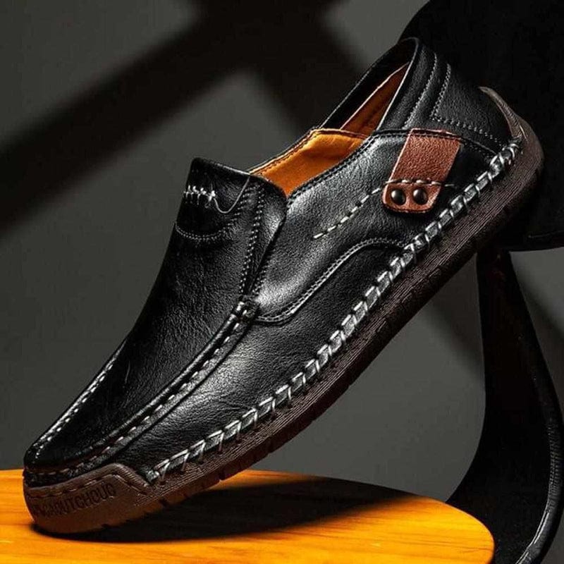 Avery Leather Moccasins